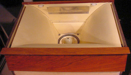 lowther diy bass horn cabinet