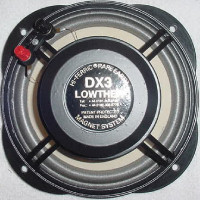 lowther dx3 full range speakers magnet